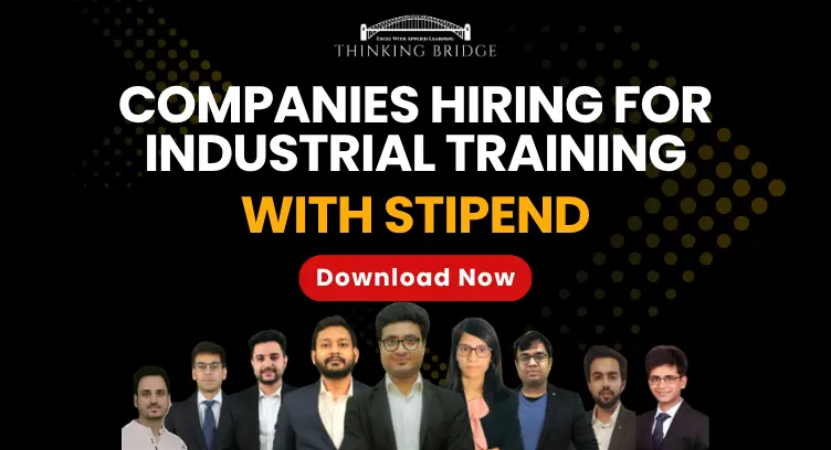 List of Firms Hiring for Industrial Training